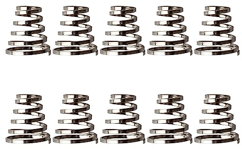 Thewasc 10 spiedini per ruota della bicicletta, in acciaio inox, a sgancio rapido, per mountain bike