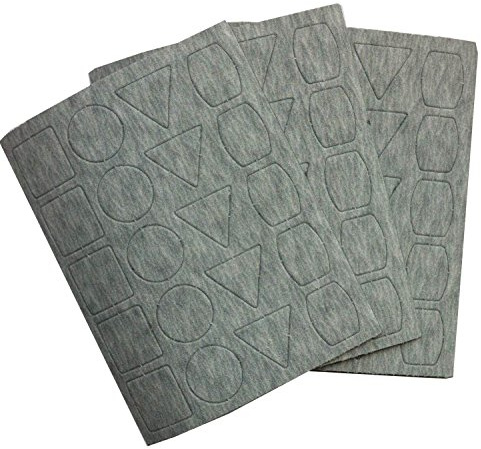 Proxxon 28826 Ersatz Schleifpapier für PS12 / PS13 Korn 400 3 Bögen/Packung Silizium-Karbid selbstklebend