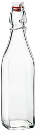 Bormioli Rocco 314740MCD121990, klares Glas, Swing Flaschen, 480 ml, 1 Stück, farblos
