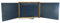 Jeujura - 8795-Tableau en Bois-Triptyque en Bois - Teinté Chene