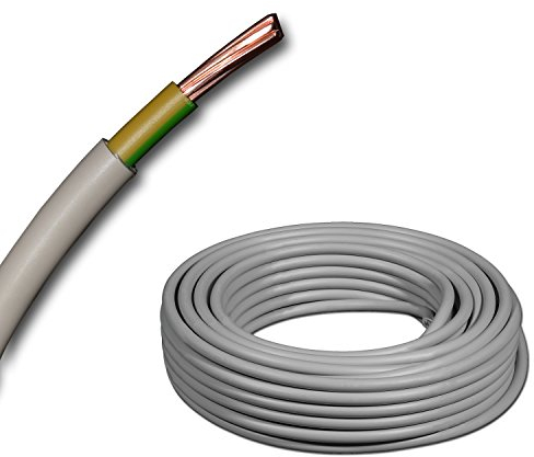 Meterware Erdkabel NYY-J 1x16 mm² RE schwarz Erdungskabel Blitzschutz grün/gelb Schnittlängen - jede Menge eine Länge