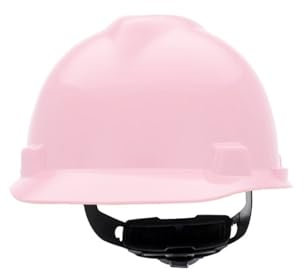 MSA 495862 en V Gard Bosmere Protective Casquette with FAS de trac Suspension, Taille Standard, rose by MSA