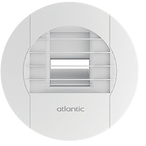 bouche d'extraction hygroréglable - sdb - diamètre 125 mm - 10 / 45 m3/h - atlantic 542465