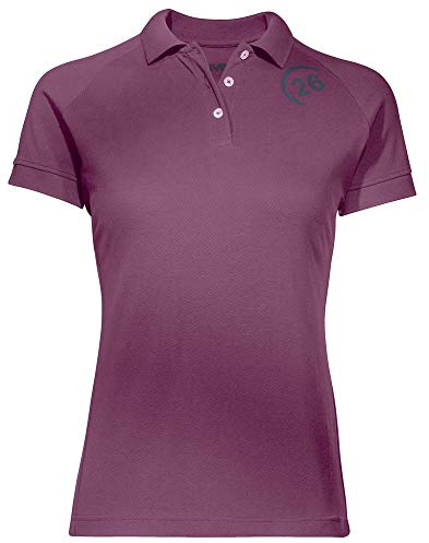 Uvex K26 Damen-T-Shirt - Lila Frauen-Poloshirt M