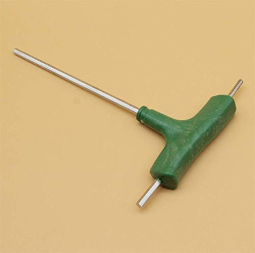 MQEIANG 3mm 4mm Chainsaw Hexagonal Spanner Hex Key Wrench T-Shaped