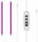 LED Plant Grow Light Strip, Grow Lamp Bar for Indoor Plants with Auto On/Off Timer, Full Spectrum / Dimmable / USB Plug-in Plant Light for Gardening Greenhouse Hydroponics (2 Strip)