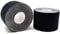 axion Kinesiologie Tape 2er Set 500x5cm | 2 Rollen wasserfeste, hautfreundliche, elastische und selbstklebende Bandage | Physio-Tape optimal für Sport & Alltag (Schwarz)