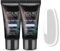 ROSALIND Transparent Poly Nägel Gel, 2pcs Nail Extension Gel 60ml, Quick Extension Acrylic Nagelgel Nagelverlängerungs Nagel für Anfänger Profis Salon