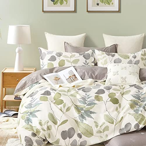 Essina King Size Duvet Cover Set – 3 Pcs Bedding Set – Duvet Cover King Size and Pillow Sham – Cotton Duvet Cover Set 620 Thread Count – Luxurious Quilt Cover – Watercolour