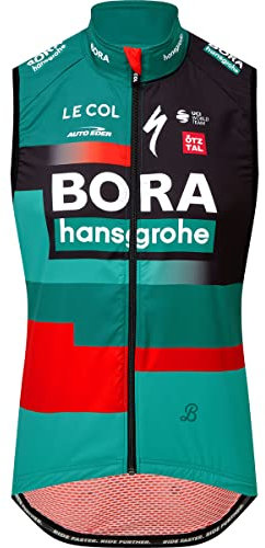 Le Col Herren Bora Sport Replica Trikot, Black-Green, M