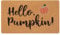 UINI Fall Door Mat, Hello Pumpkin Welcome Door Mats Outdoor Indoor, Pumpkin Doormat Entrance Rugs for Autumn Door Decoration, Resist Dirt, 17 x 30, Easy to Clean