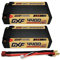 DXF 2 Packungen 2s lipo akku - mit hoher Leistung: Lithium-Polymer, 7.6v, 140c entladung, 4400mah, lipo Deans/T 5mm perfekt für rc-Auto-Modelle wie lipo 2s losi, Strada, Tamiya und mehr