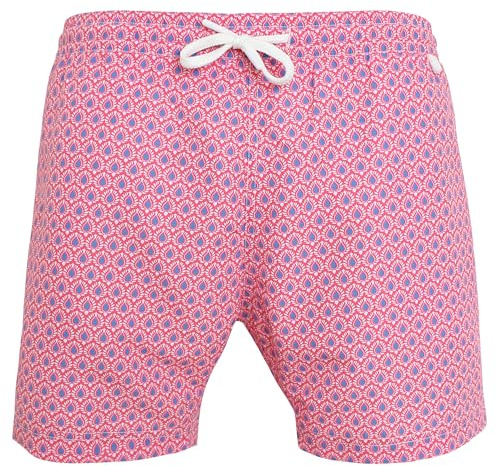 les loulous de la plage - Maillot Short de Bain Homme Bleu ou Rose - Montauk 2488 Water Drop