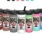 OMNRELM Personalised Water Bottle with Photo and Text, 500ml Custom Stainless Steel Insulated Thermos Flask with Straw for Sports Gym Hiking, Gift for Friend Dad Mum Grandad Granny (Picture and Text)