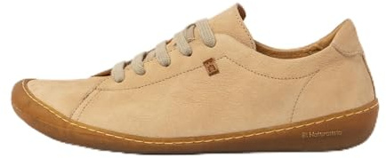 El Naturalista Unisex - Erwachsene Bequemschuhe PAWIKAN, Damen,Herren Schnürschuhe,Strassenschuhe,lace-up Shoes,Low-tie,Cream,37 EU / 4 UK