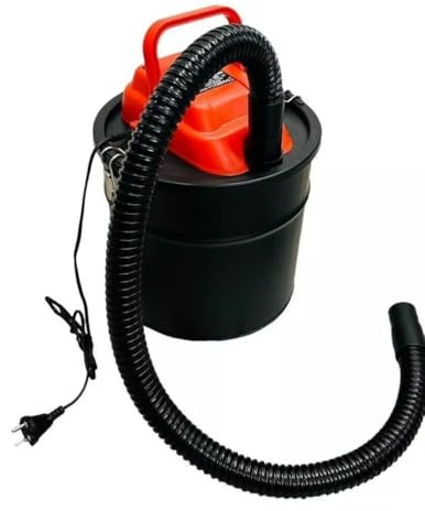 Myself 21 SHOP® Bidone aspiracenere elettrico 18L per stufa a pellet camino aspira cenere 800W P805509