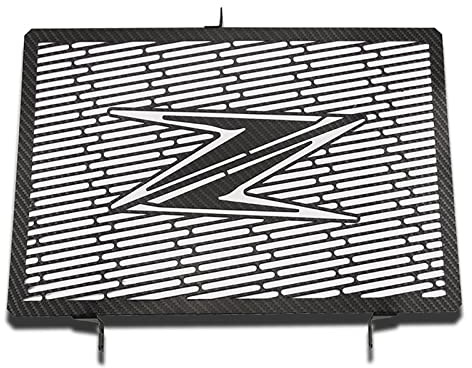 MKBHD Protector de radiador for Motocicleta Compatible con Kawasaki Z750 Z800 Z1000 NINJA1000 Z1000SX ZR1000F ZR1000G, Cubierta Protectora, Rejilla Protectora(Carbon Colour)