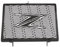 MKBHD Moto Radiatore Guard Fit for Kawasaki Z750 Z800 Z1000 NINJA1000 Z1000SX ZR1000F ZR1000G Protezione della Copertura della Protezione Griglia Griglia(Carbon Colour)
