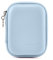 Étui pour appareil photo numérique compatible avec CAMKORY/pour Kodak PIXPRO/Lecran/pour VAHOIALD/pour Canon IXUS 285 HS, petit support de rangement pour accessoires et carte SD (bleu)