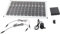 Pompa dell'acqua solare di Qotolite 20W Pannello solare Pompa sommersibile 12v 5 m di scarico per giardino