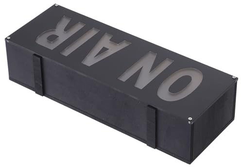 FIXOSHEE LED Air Warnschild Leuchtschild Broadcast signal für Büro Studio Aufnahme Blendfreies Langlebiges LED Licht Leichtes Kompaktes Design für Fenster Wand Bar Hotel