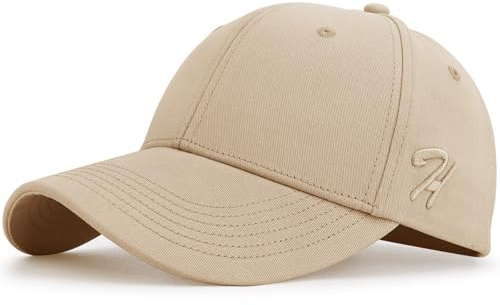 HASAGEI Baseball Cap Herren Damen 100% Baumwolle Basecap Verstellbar | Einheitsgröße, Reine Farbe Sonnenschutz Cap Unisex Baseballkappe für Freizeit Outdoor Tennis Golf Reisen Geschenkidee