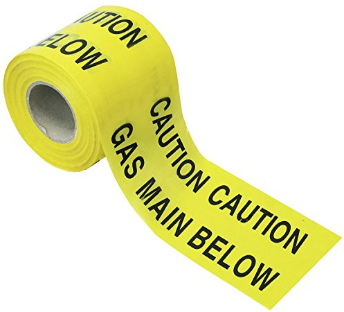 Faithfull FAITAPEUGAS 365m Warning Tape - Gas