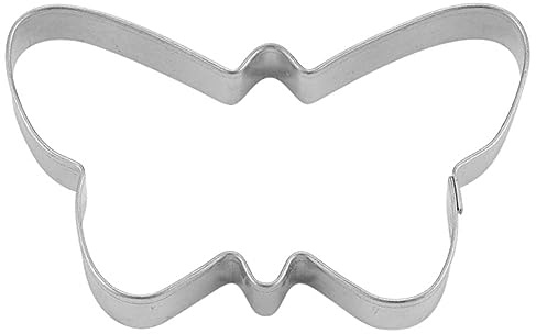 Städter Mini Ausstechform Schmetterling Weißblech, Größe: 5,5cm, 955289