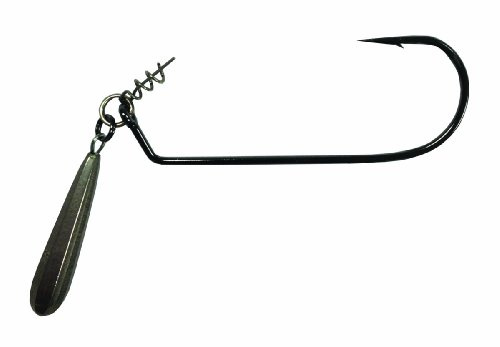 Owner Jig Rig Twist Lock Haken - 2 Jighaken mit Spirale, Größe/Gewicht:Gr. 3/0 / 5.3g
