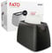 fato Dispenser S-Table per Tovaglioli Intercalati 16x24 - Sistema Nap-by-Nap - Utilizzabile su Tavolo o Bancone - ABS - Colore Nero