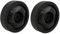 sourcing map 115mmx16.5mm compresseur air plastique Pièce remplacement roulette Roue 2pcs noir