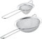 KAFOOR Küchensieb-Set mit 2 Edelstahl-Sieben: 14 cm rundes feinmaschiges Sieb & 8,6 cm konisches Sieb, ideal für Nudeln, Quinoa, Tee, Kaffee, Säfte, Mehl