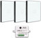 KIT interrupteur sans fil - 3 Télécommandes murales + 1 Mini récepteur encastrable - Va et vient sans travaux - Commande à distance - commutateur radio RF Blanc