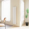 Vertical Radiator Oval Column Designer Central Heating Tall Rad 1600x354mm Single White