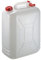 Tomaino - Tanica 30 Litri in Plastica con Tappo e Dosatore - Fusto HDPE Contenitore per Condensa Condizionatore - Bidone per Liquidi, Benzina, Acqua, Olio, Miscela, Campeggio, Vino, Camion (30 Lt)