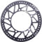 Prowheel Bike 130mm BCD Aluminiumlegierung 6061 CNC 52T/54T/56T/58T/60T Kettenblatt Kettenrad und Ersatz Kettenschutz Schwarz Kettenblatt für 6 bis 12 Geschwindigkeit (56T)