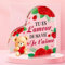 DPKOW Cadeau pour Femme Copine, Je t'aime Plaque Acrylique Gravée Cadeau pour Elle Épouse Saint-Valentin Cadeau Noël Couple Anniversaire Mariage Idee Cadeau Femme Objets de Décoration Romantique