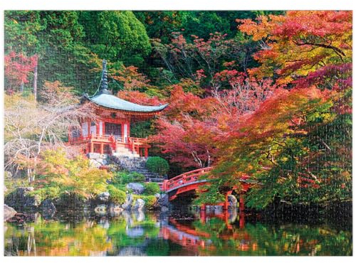 MyPuzzle Daigoji-Tempel im Herbst, Kyoto, Japan - Premium 1000 Teile Puzzle - MyPuzzle Sonderkollektion von Starnberger Spiele