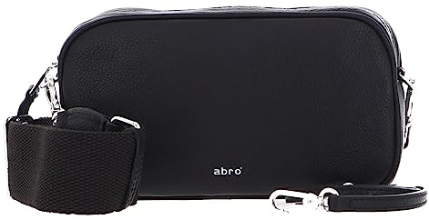 Abro Leather Dalia Crossbody Bag Tina L Black/Nickel