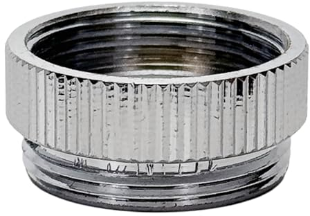 XNTONG Wasserhahn Adapter, Wasserhahnadapter M21 Innengewinde auf M22 Außengewinde, geeignet für Küchen- und Badezimmerarmaturen, Wasserhahn Aufsatz (21 mm - 22 mm)