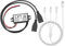 Giantdeer DC 12V auf USB 5V 3A 15W Wasserdichter Konverter, Dual Port Adapter 12V USB auf 5V, Spannungswandler, + einem mit 3 Port Ladekabel
