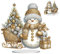 Generisch DIY Diamond Painting Weihnachten Tisch Deko, 5D Diamant Painting Tischdeko, Diamant Malerei Stehend Kunst Set für Anfänger Hausgeschenk Deko Geschenke