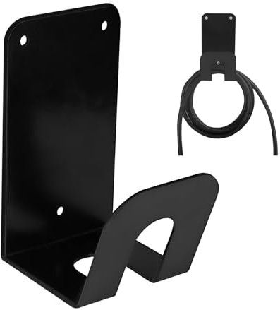 Cutiolly Ladekabel Wandhalterung,Kabelhalterung,Wandhalter für Elektroauto Ladekabeln,Wandhalterung für Lange Ladekabel,Halterung Kabelhalter Edelstahl Wandhalterung für Ladekabel