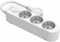 Silver Electronics - Base eléctrica multienchufe Protek Plus 3 Tomas con Interruptor Cable 1,5m IP20 Blanco