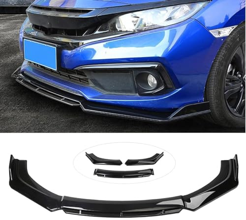 LGDONGFC Auto Frontspoiler für Mercedes Benz/AMG SLK SLC R170 R171 R172 SLK 55 32/SLK 350 280 250 200, Auto Frontlippe Frontspoiler Frontstoßstange Lippe Spoiler Splitter Diffusor Zubehör