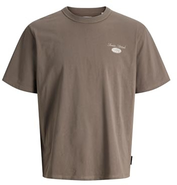JACK & JONES Jjedover Graphic Tee Ss Crew Neck Sn