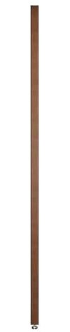 Massivholz-Raumteiler, 125 cm hoch, Holz-Trennwand, stilvolle Lattenrost-Boden-Decke, Raumteiler für Wohnzimmer, moderne Deko-Akzente.