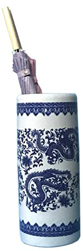 ZRQSMCX Porte-Parapluie en céramique, Porte-parapluies multifonctionnels de Style Chinois pour Moulinet