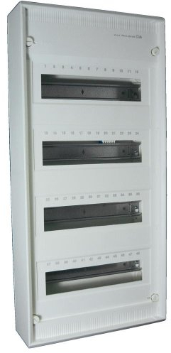 Hager Aufputzverteiler Volta 4x12PLE VA48CN