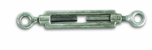 Chapuis 360/10Z Tendeur 2 yeux acier zingue 350 kg pour Câble D 10 mm , Gris